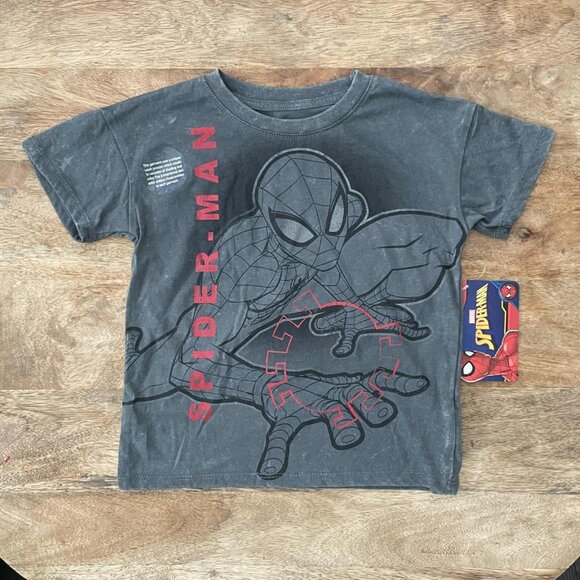 New: 5T Soft Boys Spider-Man Tee - Picture 2 of 3